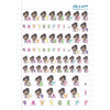 Hassan & Rayyan Number Stickers