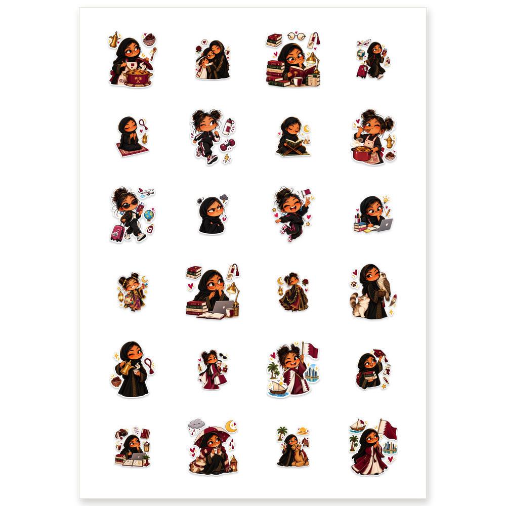 Fattoum Sticker Sheet